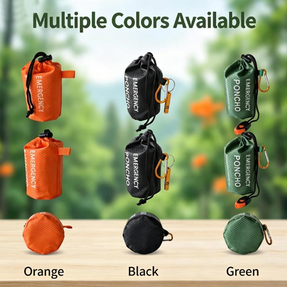 Portable Emergency Rain Poncho - Emergency Poncho Rain recension och pris