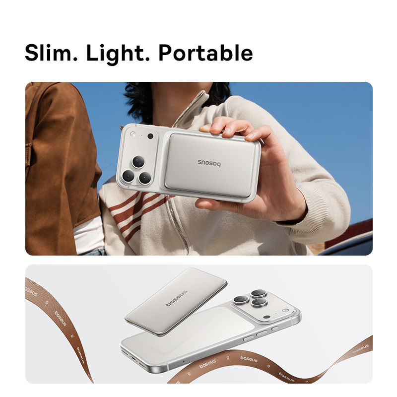 Baseus 5000mAh Magnetic Power  - Solar Emergency Charger recension och pris